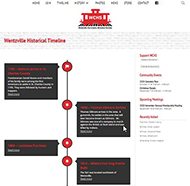 historic website design page 2